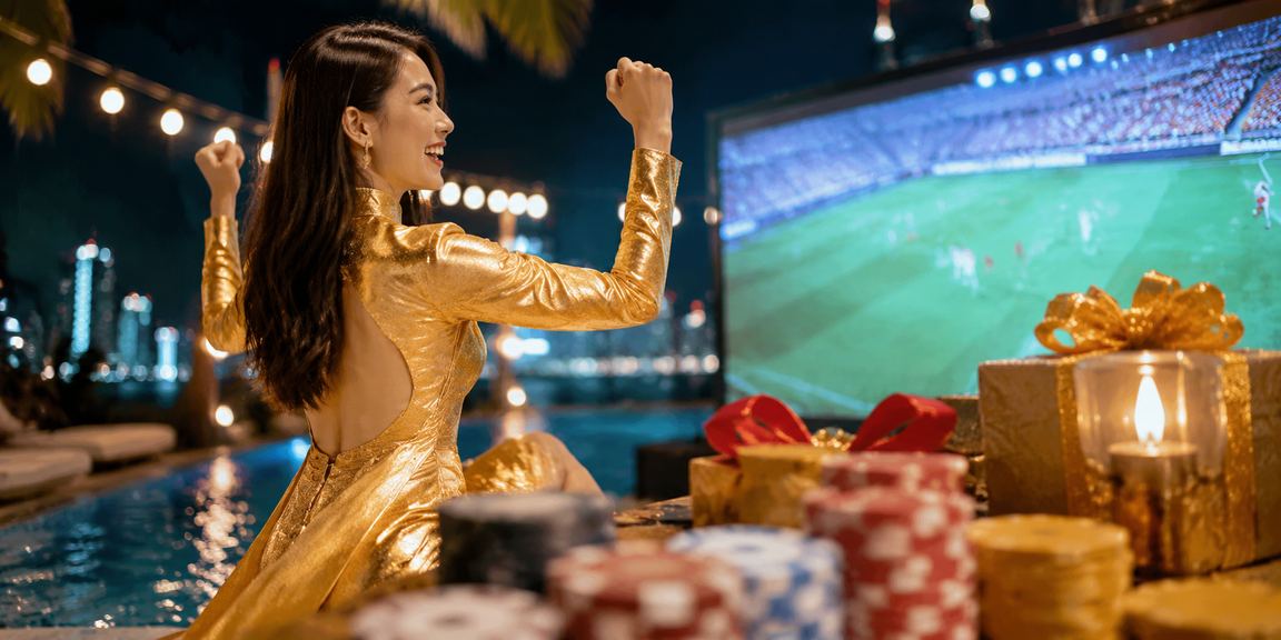Người chơi cá cược thể thao tại Nha Trang mặc áo dài bên bờ biển